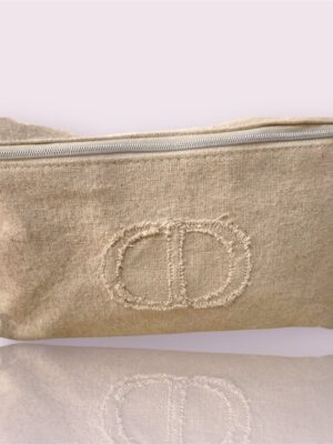 Textured Nude Pouch