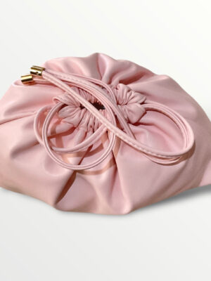 Soft Pink Drawstring Pouch