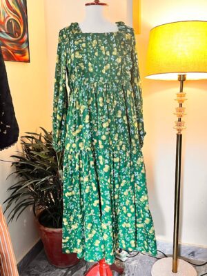 Floral Tiered Frock